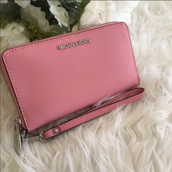 Final sale ✨Michael Kors jet set phone holder wallet wristlet - Picture 11 of 16